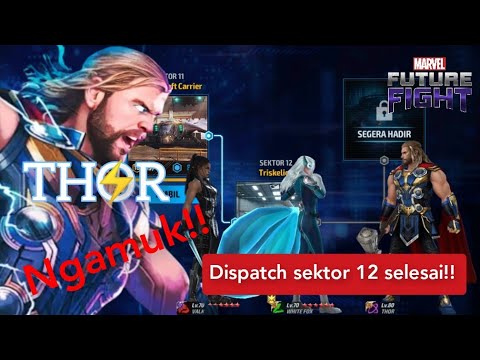 THOR god in dispatch mission - Marvel Future Fight