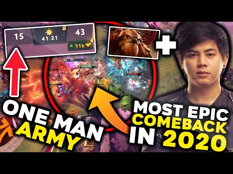 MOST EPIC COMEBACK IN 2020 - How Fnatic.DJ single-handedly turned a 0% Win Probability game