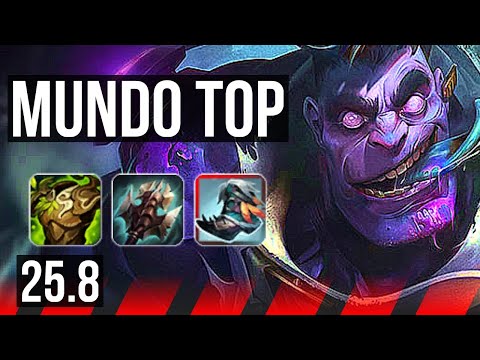 DR. MUNDO vs SHEN (TOP) | 800+ games, 7/2/5 | EUW Master | 25.8