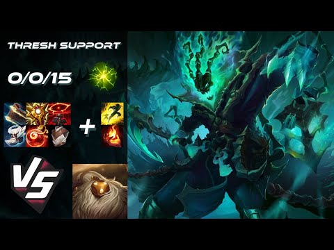 SUPPORT Thresh vs Bard - EU Challenger Patch 14.22