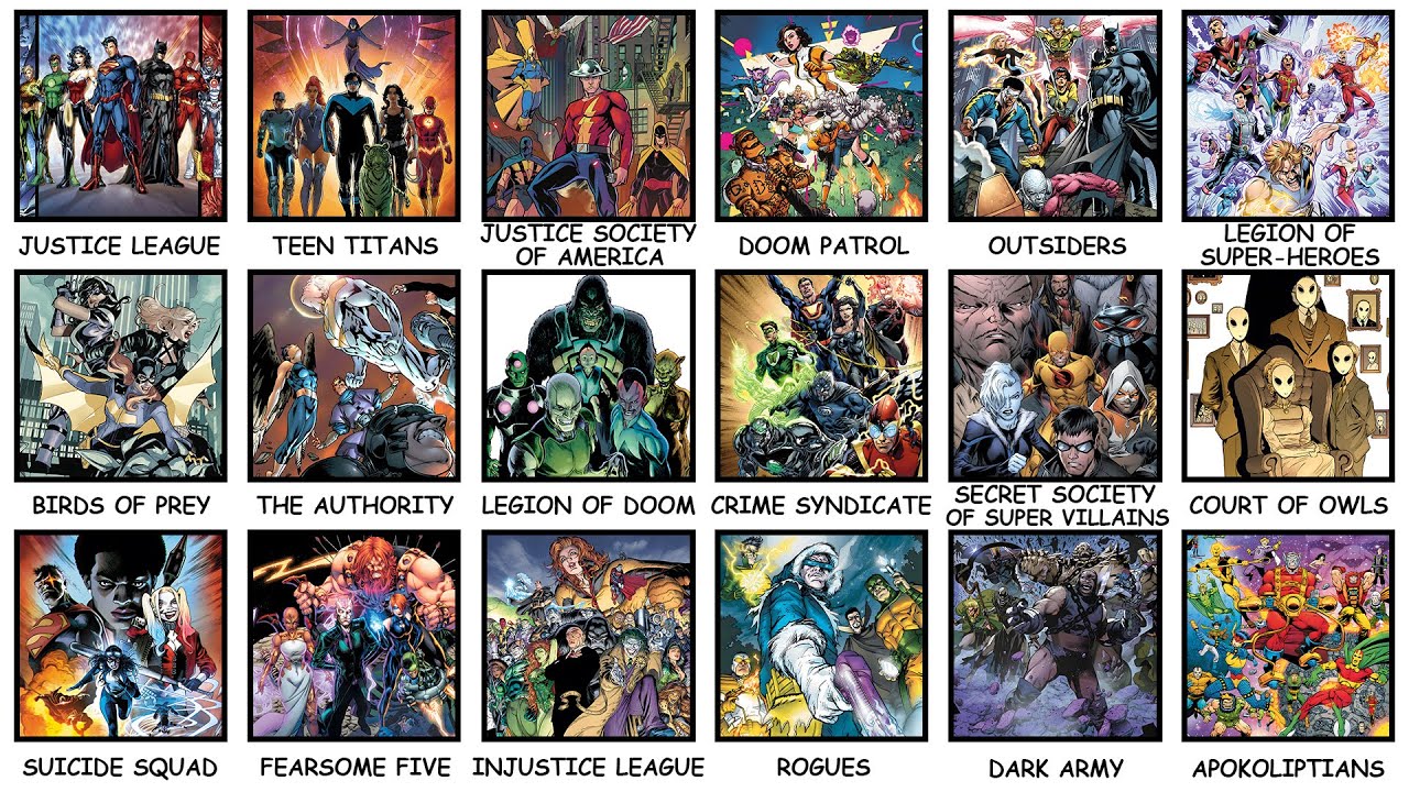 Every Major DC Team Explained in 29 Minutes (All Parts)