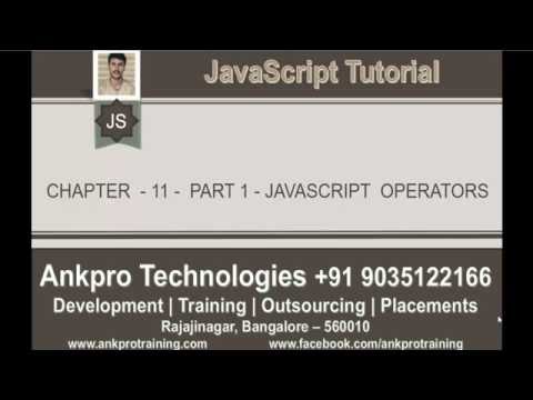 Javascript For Beginners Chapter 11 Operators Part 1 Arithmetic Operators