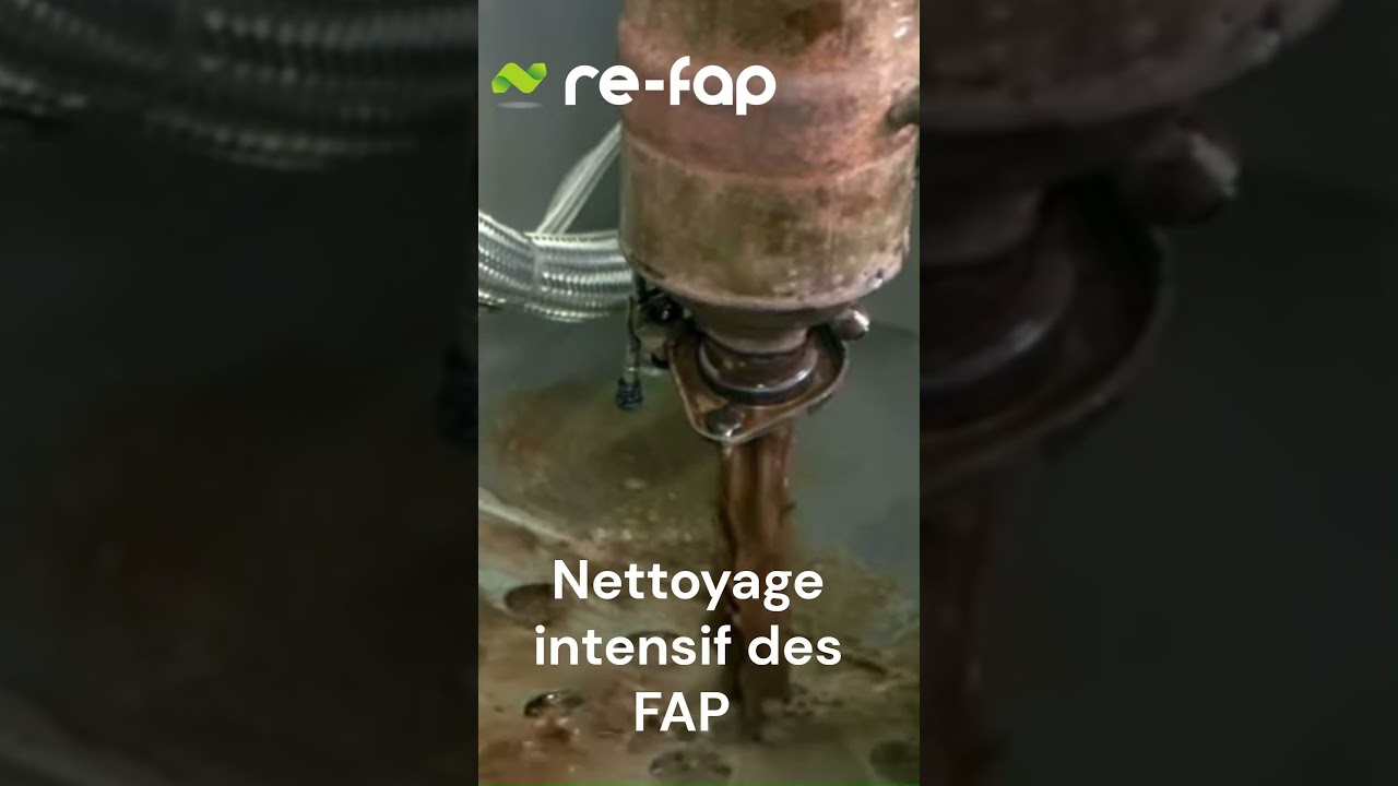 Process de nettoyage FAP Re-FAP en machine