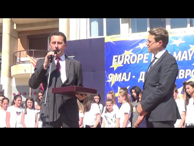Со свечен хепенинг во Крива Паланка одбележан Денот на Европа