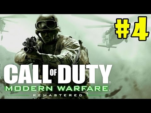 Call of Duty 4: Modern Warfare Remastered - Walkthrough - Part 4 - Blackout (PC HD) [1080p60FPS]