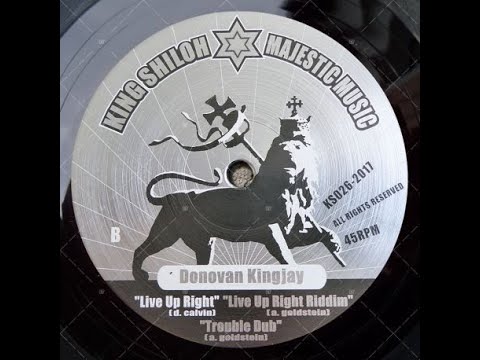 Donovan Kingjay - Live Up Right & Live Up Right Dub & Trouble Dub (YouDub Selection)