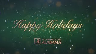 The University of Alabama: Happy Holidays From President Bell