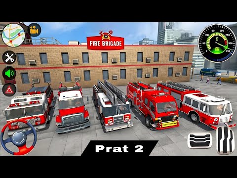 🚒 Fire Truck City Rescue Simulator | INSANE 911 Emergency Ambulance Driving in 3D City 🚑🔥