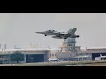 Glenview NAS Sept Oct 1992 With F 14 Afterburner Carrier Break And AV 8B Harriers Hovering