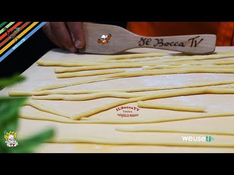 401 - Pici fatti in casa...ce l'ha chiesti anche la NASA! (antica pasta tipica toscana fatta a mano)