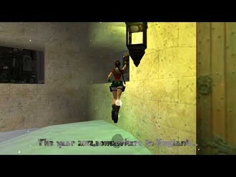 TRLE Glitched Any% Speedrun - Christmas Special (0:09) [WR]