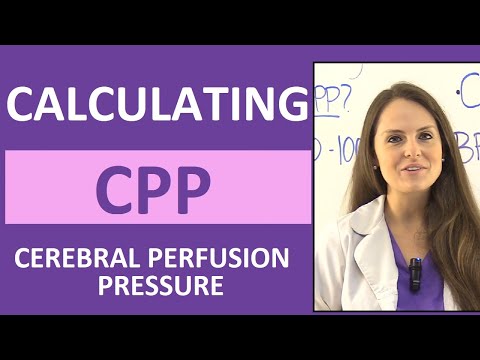 How to Calculate Cerebral Perfusion Pressure Nursing (CPP)