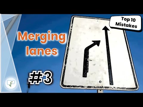 Merging Lanes| Episode 3 | Top10 German Driving Test Mistakes