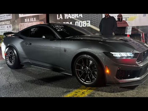 2024 Mustang GT Darkhorse Twin Turbo Drag racing
