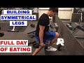 UNILATERAL LEG WORKOUT - Knee Injury - Full Day of Eating Ep. 57