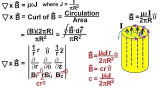 Physics - E&M: Maxwell's Equations (22 of 30) Differential Form of Ampere's Law: 3