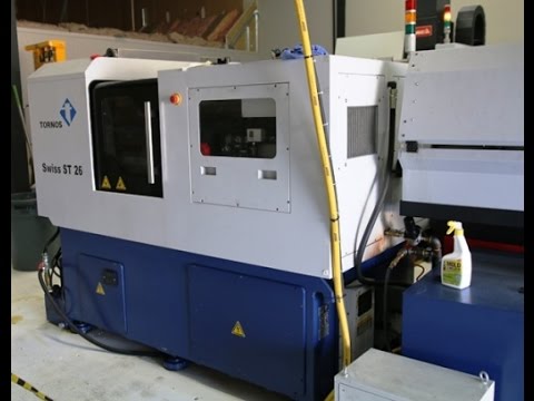 Tornos ST-26 CNC Swiss Lathe m/c #393342