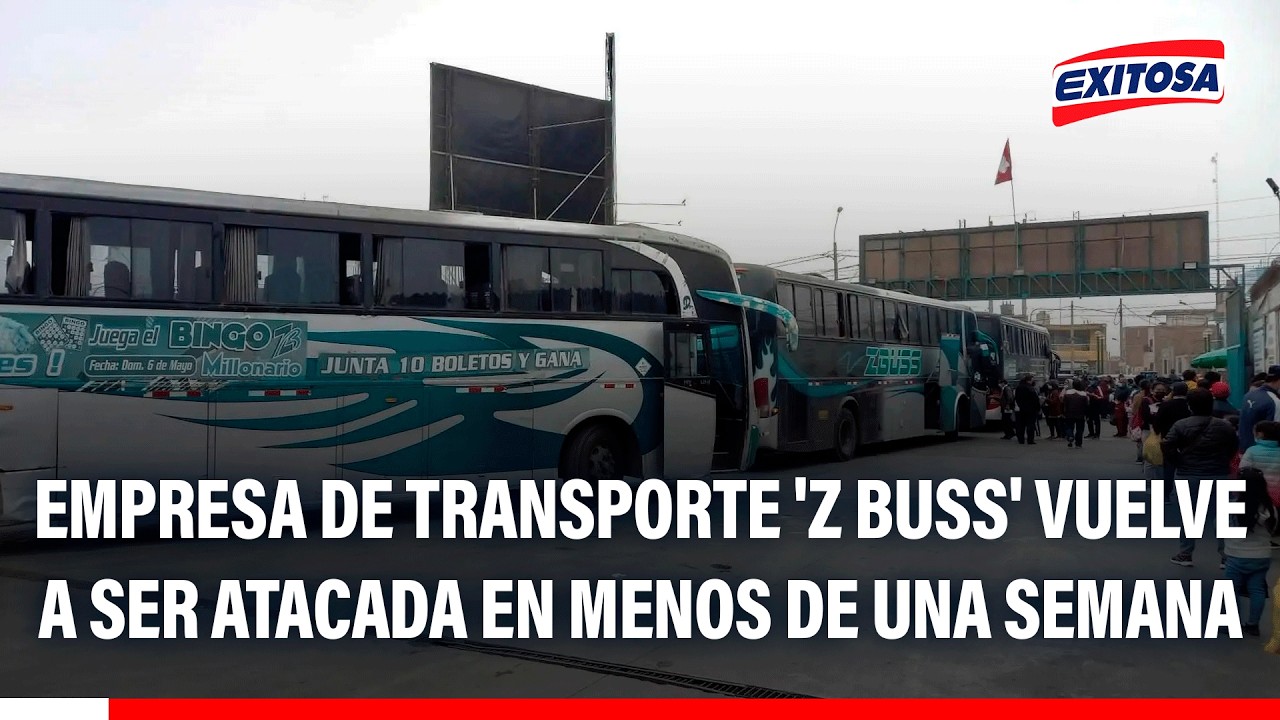 🔴🔵 En menos de una semana empresa 'Z Buss' vuelve a ser atacada por extorsionadores