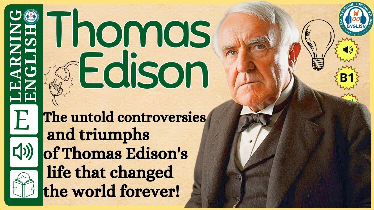 interesting story in English 🔥  Thomas Edison 🔥 story in English with Narrative Story