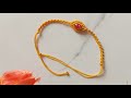 Handmade Rakhi Macrame Rakhi Tutorial DIY Rakhi New Design How To Make Rakhi At Home