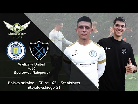 Wieliczka United 4-10 Sportowcy Nałogowcy: 2 Liga Playarena Kraków 2023/2024