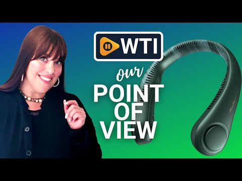 JISULIFE Hands Free Neck Fans - WTI product video review