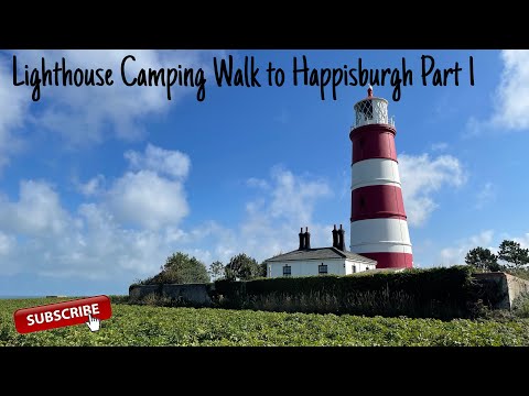 Lighthouse Inn Camping Adventure | Scenic Walk to Happisburgh Coast Part 1 | UK Travel Vlog