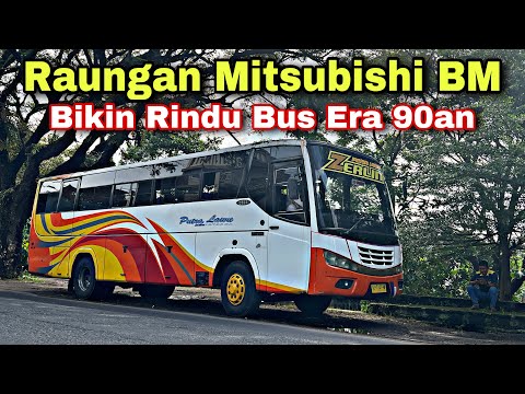 Raungan Mitsubishi BM ❗️ Bikin Rindu Bus Era 90an ❗️| trip PUTRA LAWU PERSADA “ Zerlin “