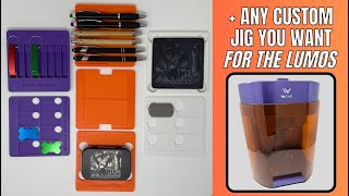 Every Custom Laser Jig You Wanted and More (WeCreat Lumos)