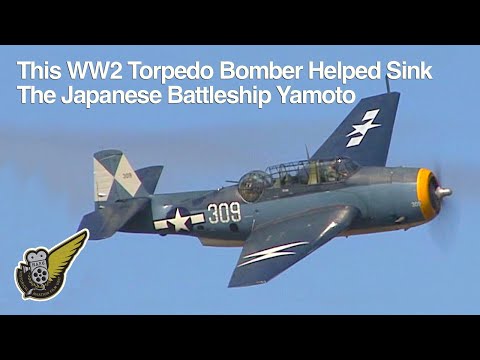 The WW2 torpedo bomber that helped sink the battleship Yamato