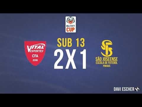 BDJ FUT7 CUP 2022 | VITAL ESPORTES X SÃO JOSEENSE ESCOLA PINHAIS | SUB 13 (30/10/22)