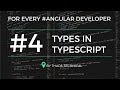 Typescript Tutorial For Beginners In Hindi Part 4 Types In Typescript In Hindi