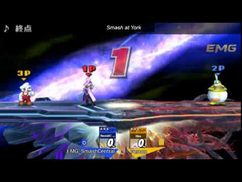 Smash@York 2: SSB3DS - Percon vs EMG_SmashCentral - Pools