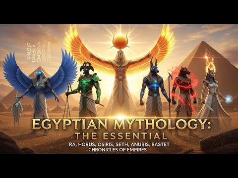 Egyptian Mythology: The Essential — Ra, Horus, Osiris, Seth, Anubis, Bastet | Chronicles of Empires