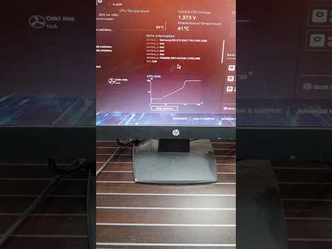 TPM 2.0 включен в ASUS B350 AMD AM4 для Windows 11 #asus #bios #материнская плата #shorts