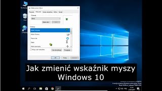 Jak zmienić wskaźnik kursor myszy Windows 10