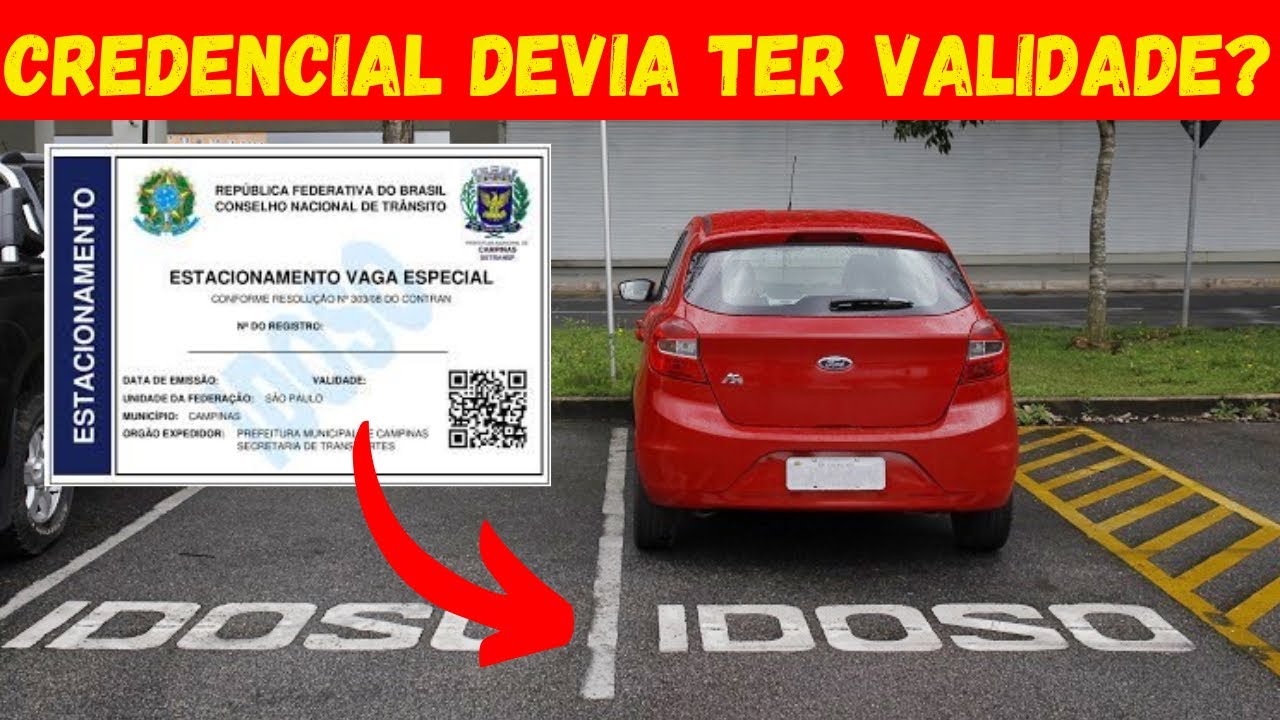 IDOSOS E PCD TEM QUE PAGAR PARA ESTACIONAR COM CREDENCIAL?