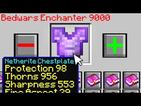 ShadowApples - Minecraft Bedwars but you can use any enchant you want...