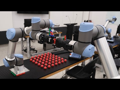 We built the World's largest Robot-Arm Rube Goldberg Machine