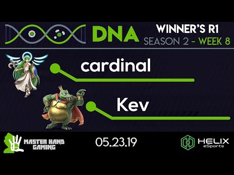 DNA 2.8 - cardinal (Palutena) vs Kev (King KRool) - Winner's R1
