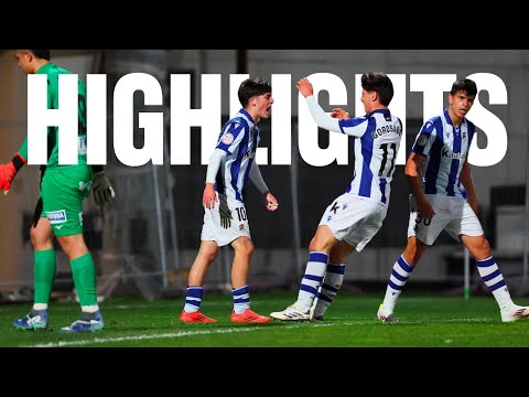 HIGHLIGHTS | 2ª RFEF 24-25 | J26 | Real Sociedad C 4-2 CD Anguiano | Zubieta