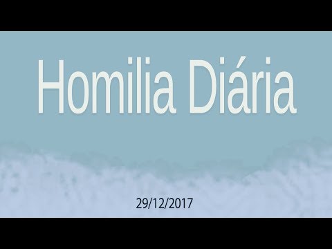 Daily Homily - December 29