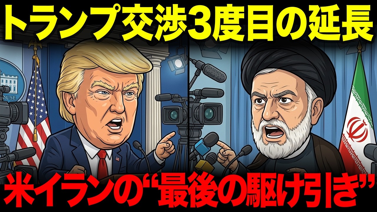 トランプ交渉3度目延長“最後の駆け引き”の裏側。ホルムズ海峡という“最強カード”の正体