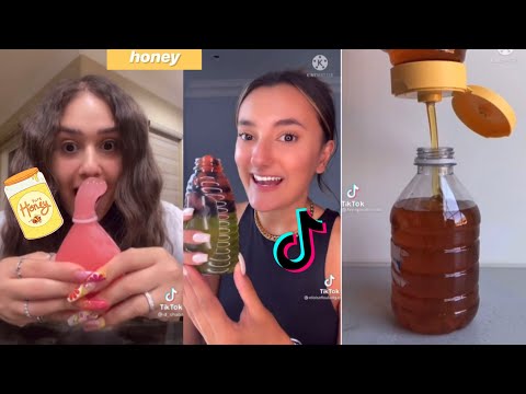 Honey jelly/ frozen honey jelly 🍯 TikTok compilation