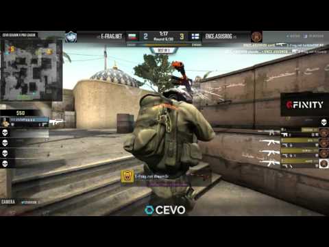 ENCE.ASUSROG vs E-Frag.net Game 3 (CEVO-P CS:GO Season 9) - Helium & Spuddington