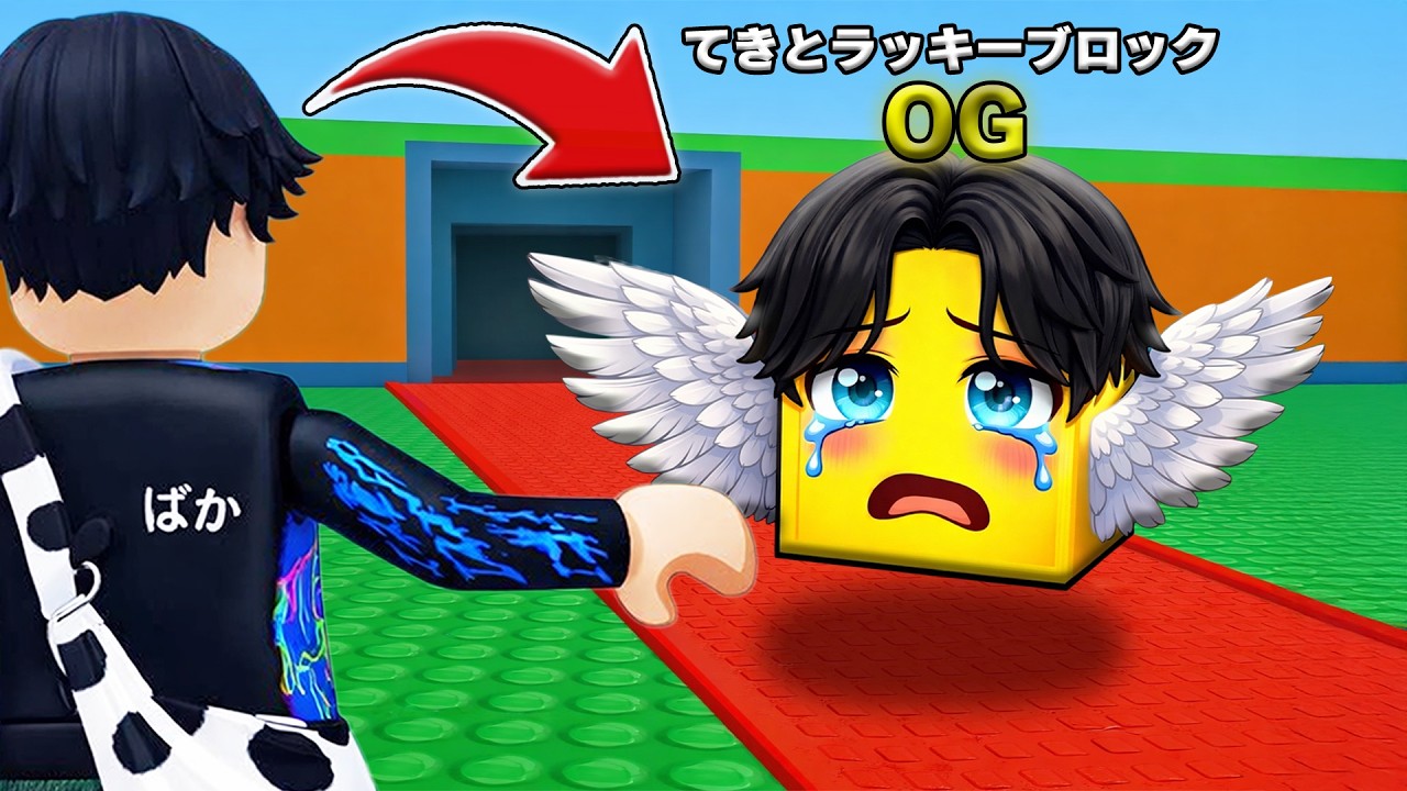 てきとが『ラッキーブロック』になってしまうロブロックス...