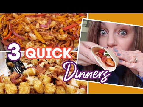 WHAT'S FOR DINNER? | SUPER QUICK DINNER RECIPES | NO. 65