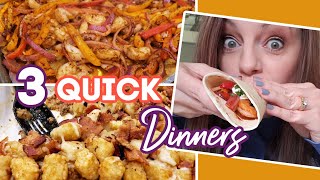 WHAT'S FOR DINNER? | SUPER QUICK DINNER RECIPES | NO. 65