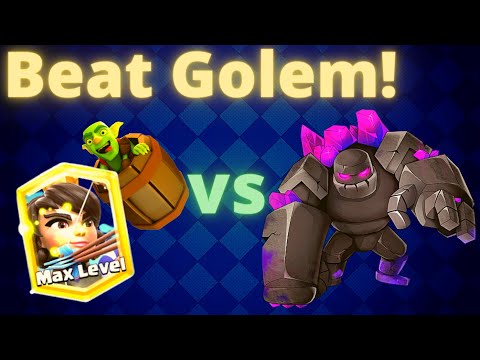 Log Bait vs Golem Deck - *HOW TO WIN MORE* in Clash Royale