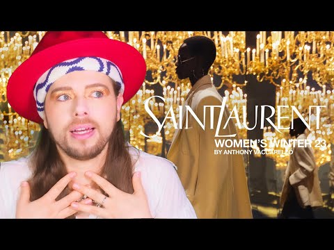 Is YSL the Best or Worst Fashion Show This Season? Saint Laurent Fall Winter 2023 Runway Review!